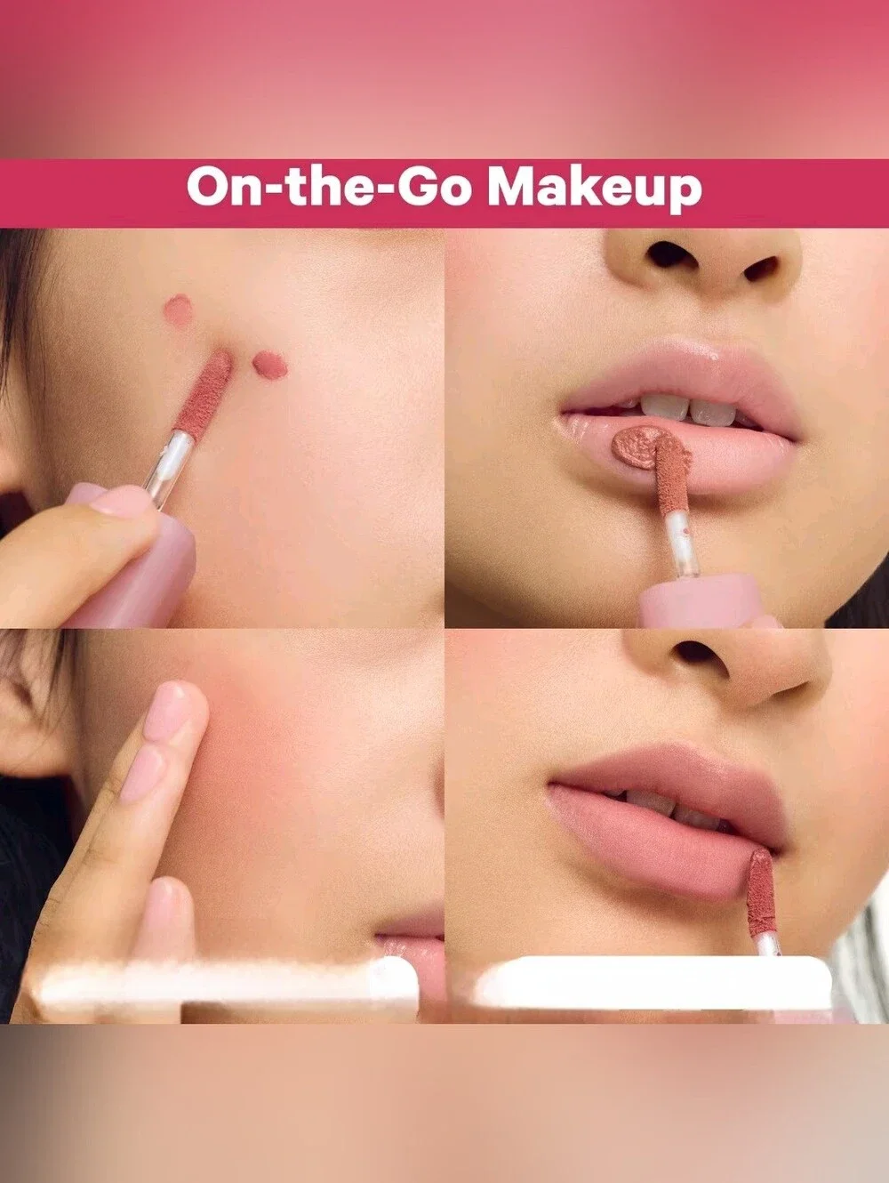 COLORGRAM NUDE BLUR TINT K-Beauty Makeup Matte Lip Stain 2 In 1 Lip & Cheek!